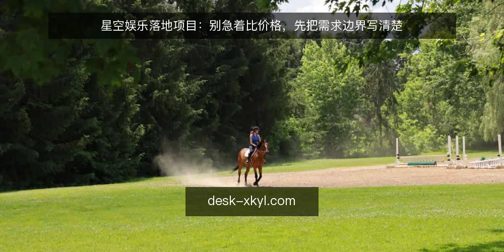 星空娱乐落地项目：别急着比价格，先把需求边界写清楚 — 需求定义：先写清楚要解决什么 配图